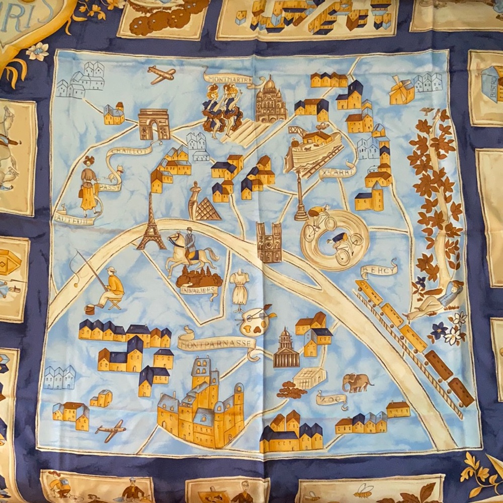PARIS Longchamp Scarf!💫🗼🌃